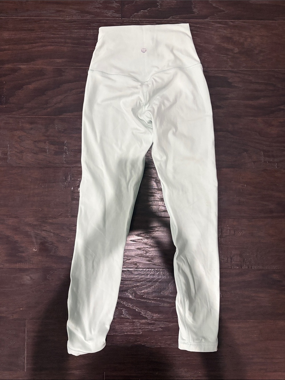 Lululemon High-Waist Leggings in Light Mint